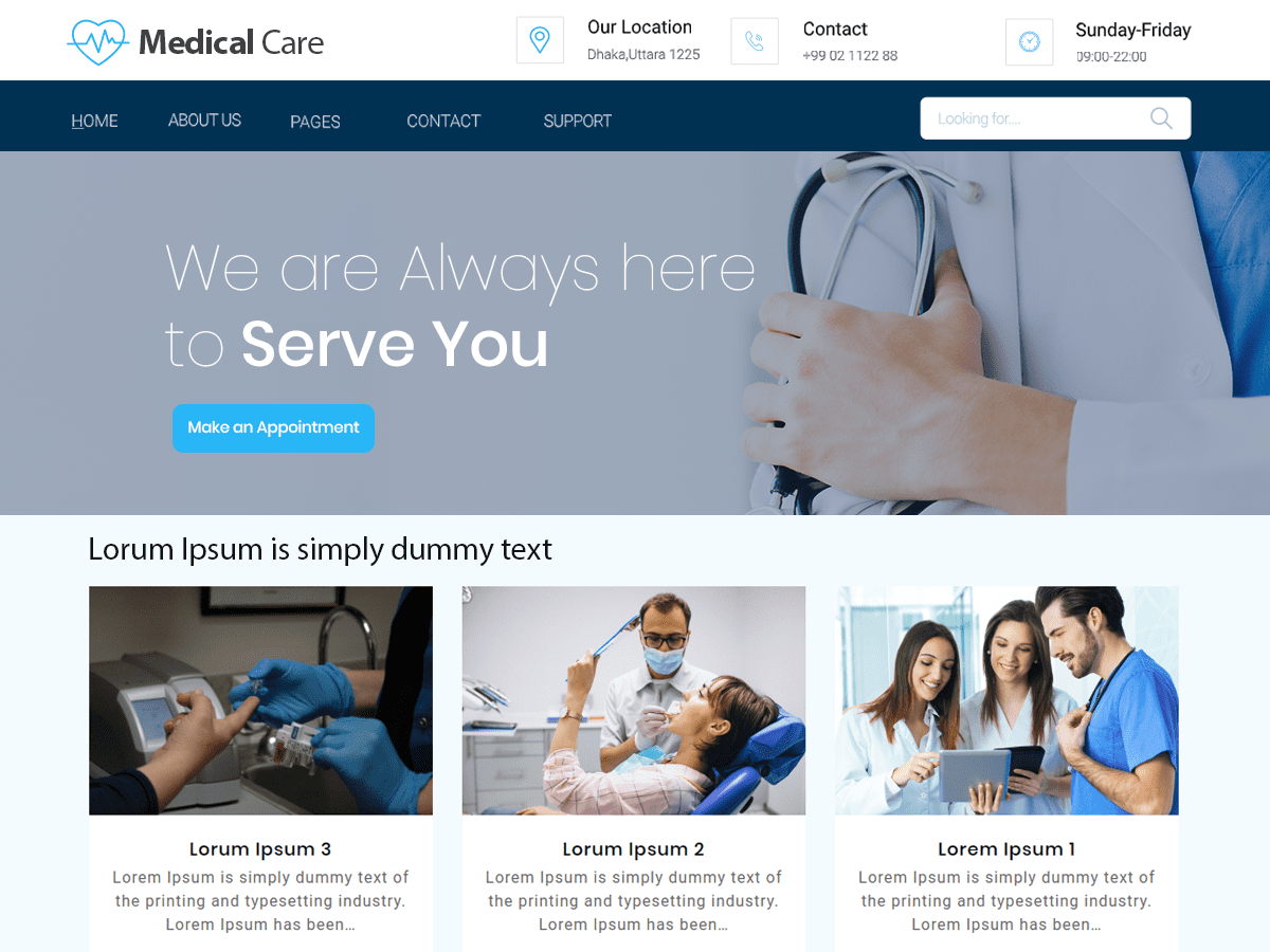 9 Best Health and Medical WordPress Themes 11 Medical Care