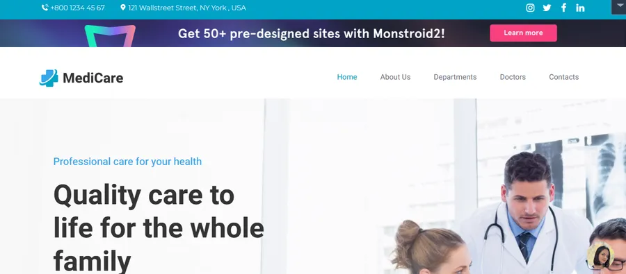 9 Best Health and Medical WordPress Themes 10 MediCare