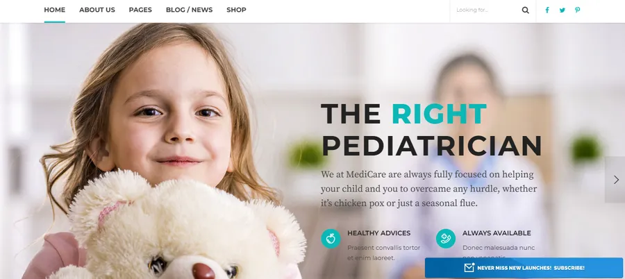 9 Best Health and Medical WordPress Themes 13 Medicare - Doctor, Medical & Healthcare WordPress Theme