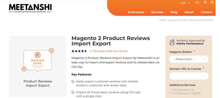 How to Import & Export Product Reviews in Magento 2 11 meetanshi magento 2 reviews import