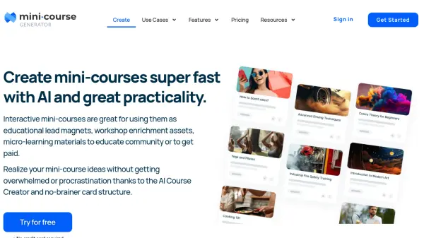 7 Best AI Course Generators for WordPress 14 Mini Course Generator
