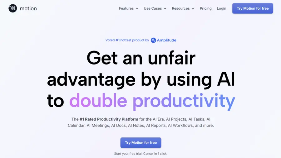 9 Best Personal AI Assistants for Task Automation 15 Motion