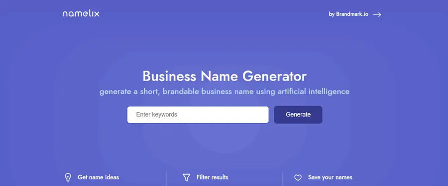 Top 7 Free AI Business Name Generators (Tested & Reviewed) 8 Namelix
