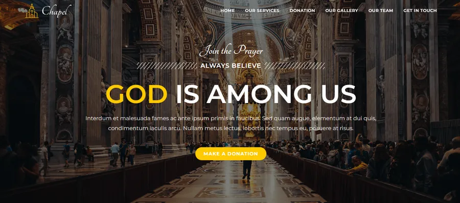 8+ Best Free Church WordPress Themes 10 OceanWP Church