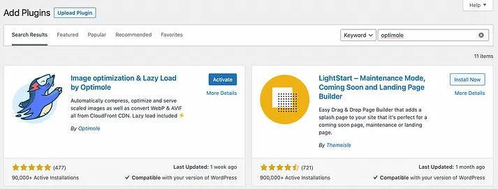 AVIF vs. WebP: Which is Better for Your Website? 10 Optimole Activation