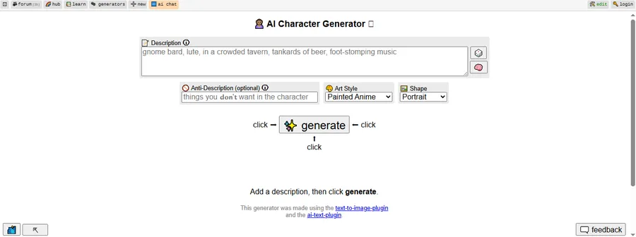 10 Best AI Character Generators You Need to Try! 18 Perchance AI