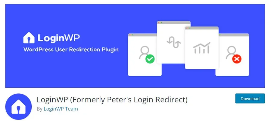 Boost Your SEO and User Experience with The Free WordPress Redirect Plugins 15 LoginWP (Formerly Peter's Login Redirect)