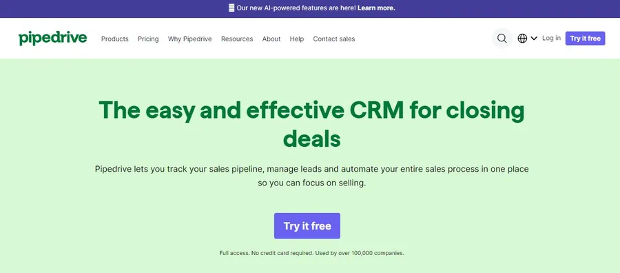 Pipedrive CRM