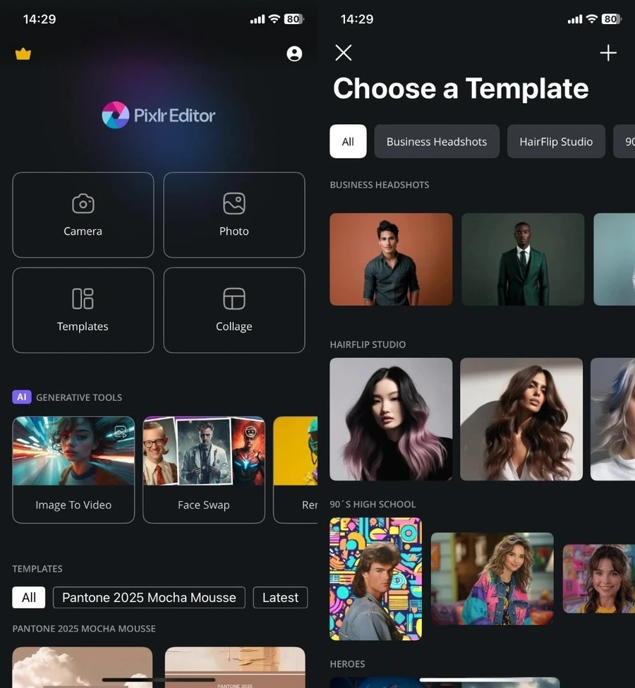 Pixlr AI photo & video editor