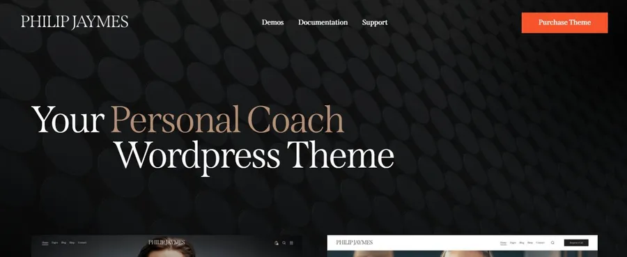 PJ Life and Business Coaching WordPress Theme