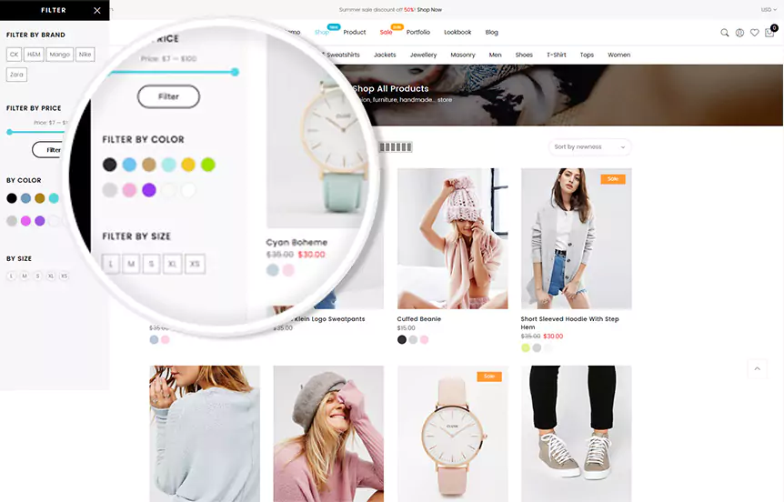 Claue – Clean and Minimal Magento Theme 9 Powerful AJAX Shop