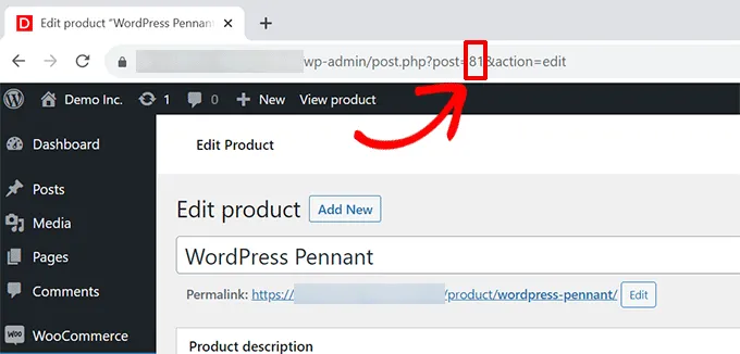 How to Find Product ID in WooCommerce (Simple Steps) 12 Product ID in Address Bar