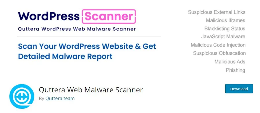 Free vs. Paid: Choosing the Right AI WordPress Plugin for Your Budget 14 Quttera Web Malware Scanner
