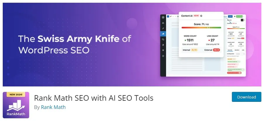 Free vs. Paid: Choosing the Right AI WordPress Plugin for Your Budget 9 Rank Math SEO