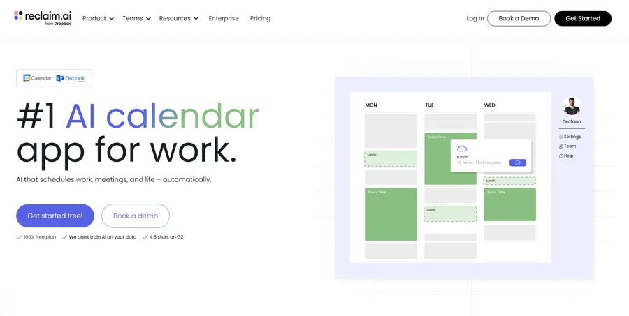 9 Best Personal AI Assistants for Task Automation 12 Reclaim