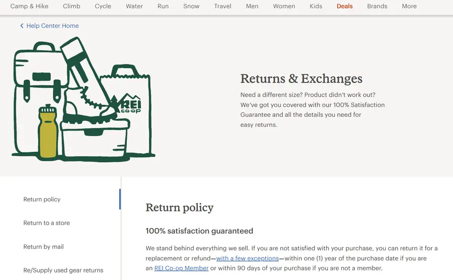 How To Create Trust-Building Content for New E-Commerce Stores 6 Return Policy Page