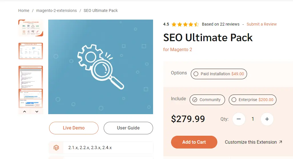 8+ Must-Have Magento 2 Extensions for Success 16 SEO Ultimate Pack FME Extensions