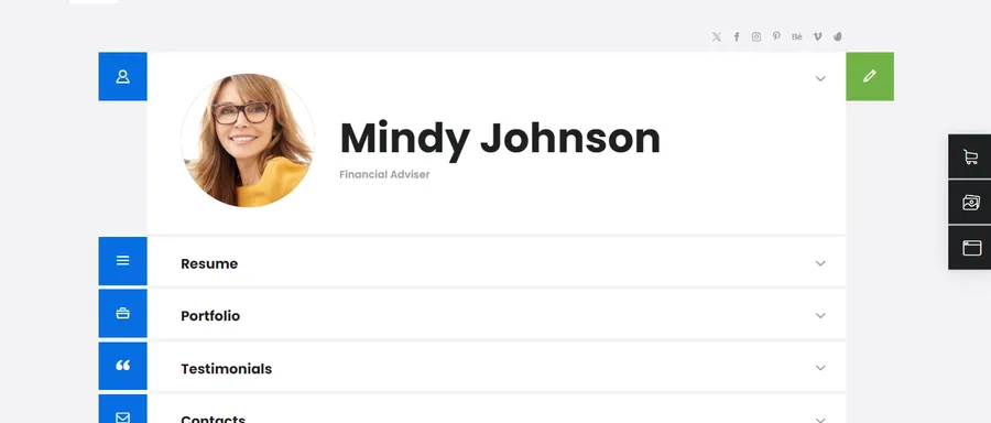 7+ Best Free and Paid WordPress Resume Themes 9 ShiftCV