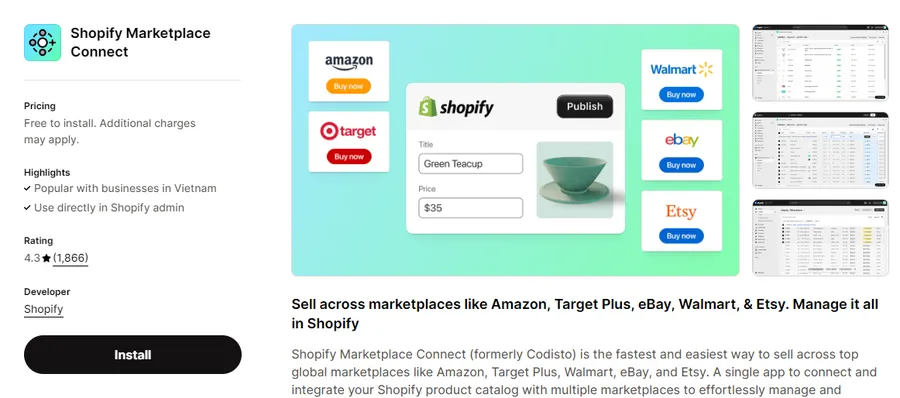 How to Connect Shopify with eBay? 3+ Shopify eBay Integration Apps 12 Shopify Marketplace Connect