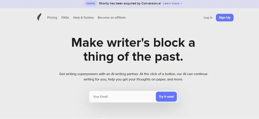 Best AI Story Writer Tools - Write Creative Stories in Minutes 14 ShortlyAI