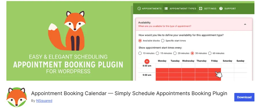 8+ Best WordPress Calendar Plugins Compared 12 Appointment Booking Calendar