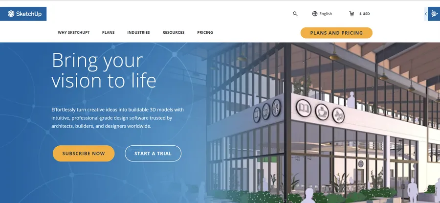 Unlocking Creativity: Finding the Best 3D Design Software 11 SketchUp
