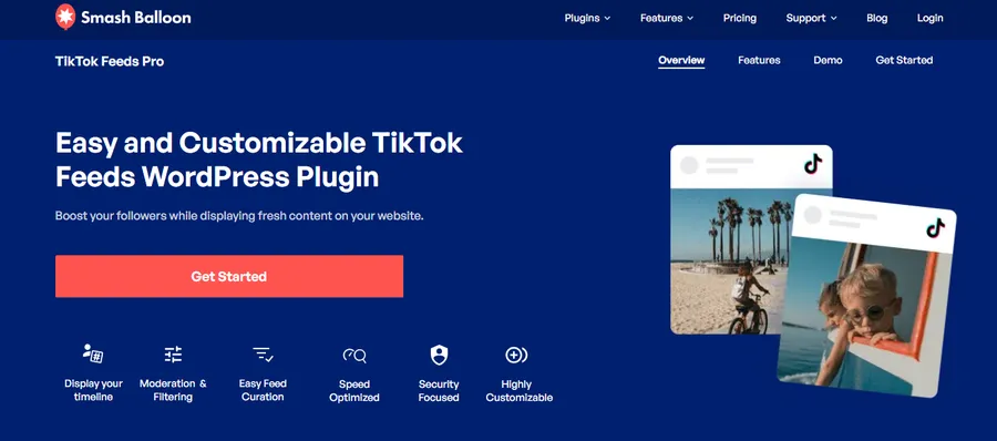 8+ Best TikTok Plugins for WordPress 7 Smashballoon TikTok Feeds