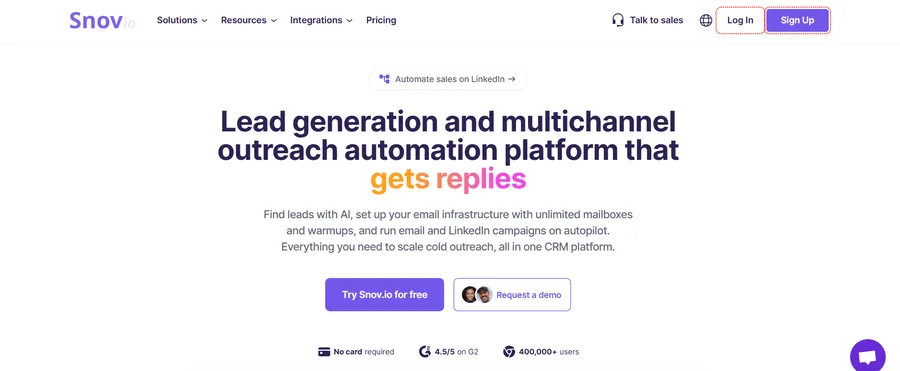 8+ Best Free Email Marketing Platforms 14 Snovio