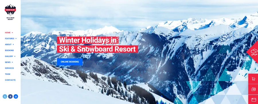 8+ Best Snow WordPress Themes 10 Snow Club