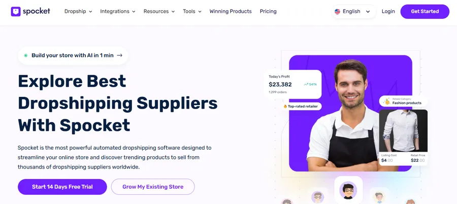 7+ Must-Have WooCommerce Dropshipping Plugins 11 Spocket