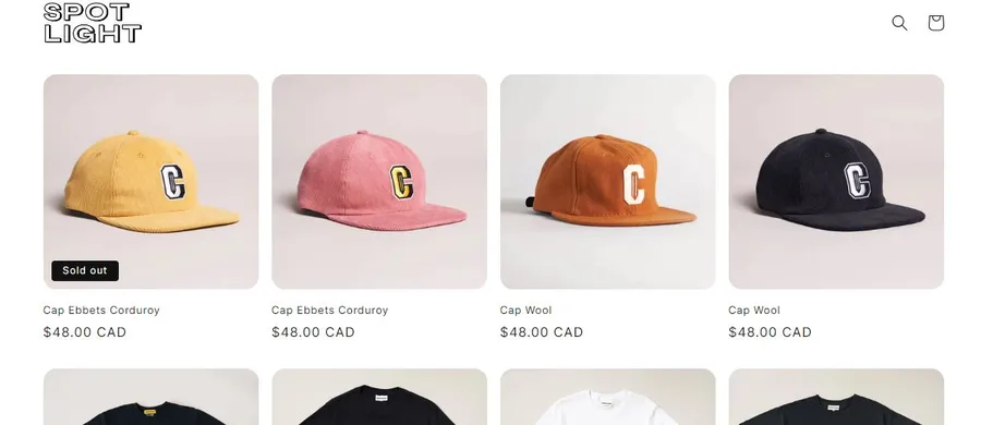 TOP 20 Best Free Shopify Themes for Online Store 35 Spotlight Free Shopify Theme