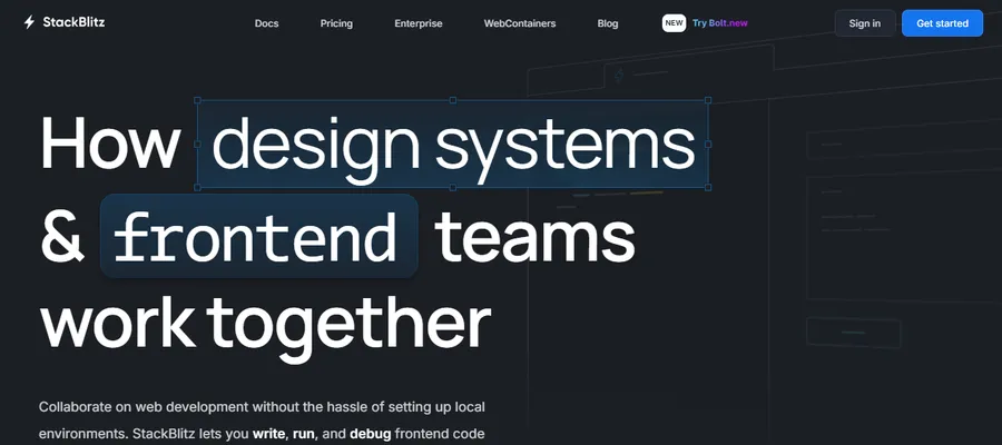 8+ Best Online HTML Editors 16 StackBlitz
