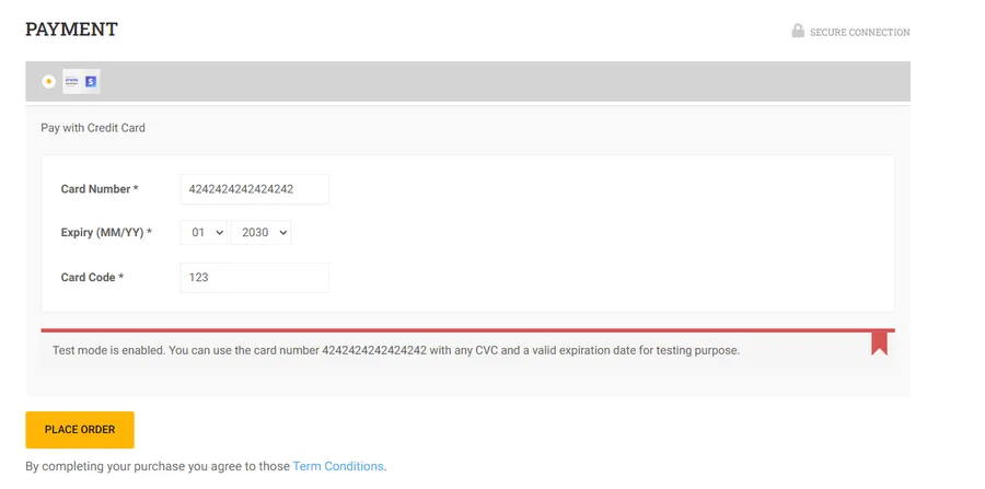 How to Use Stripe in Eduma: A Step-by-Step Guide 12 Stripe at the Checkout