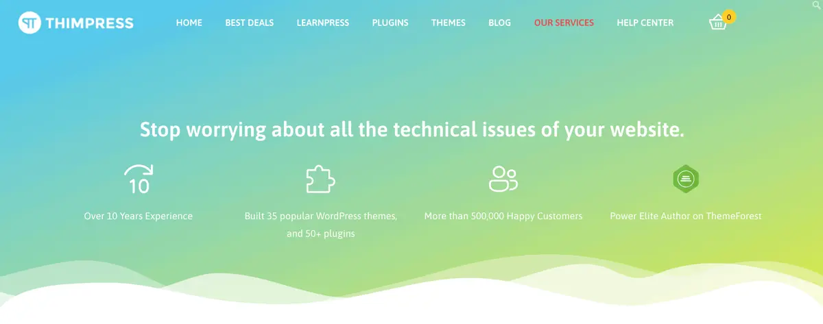 Best WordPress Maintenance Service Collection 7 ThimPress Maintenance Service