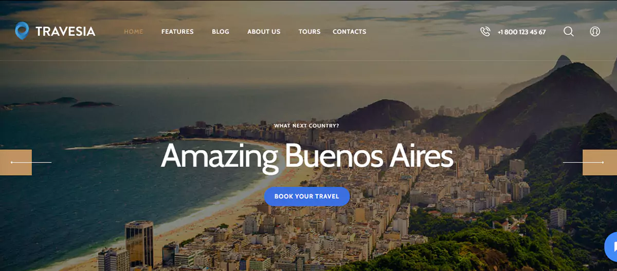 List of 10 Best Travel Wordpress Themes That You Are Finding 14 Travesia - Travel WordPress Themes