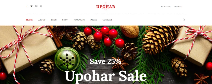 5+ Best Christmas WordPress Themes 8 Upohar