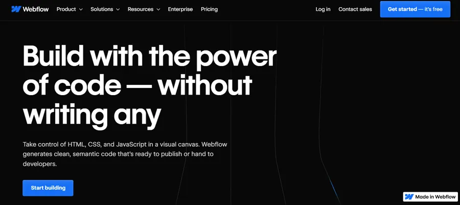 7 Best Website Builders for Small Business (Tested & Compared) 16 Webflow