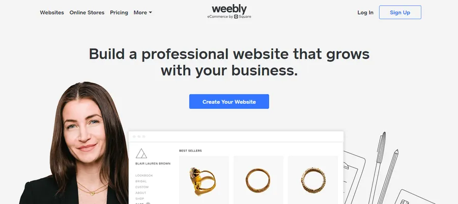 7 Best Website Builders for Small Business (Tested & Compared) 13 Weebly