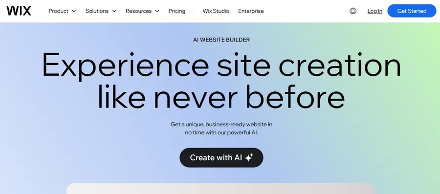 7+ Best Free AI Website Generators 8 Wix