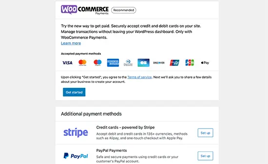 WooCommerce vs Shopify - The Detailed Comparison for Beginners 16 WooCommerce Payment Options