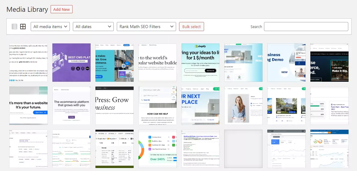 What Is WordPress Media Library? 7 WordPress Media Library Screen
