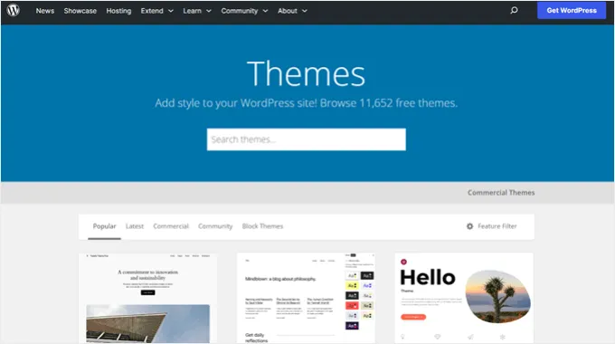 WordPress.org Themes