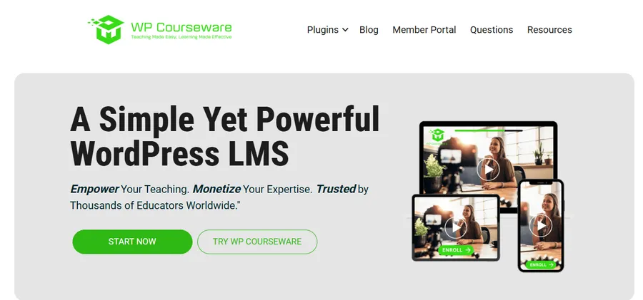 wp courseware wordpress lms
