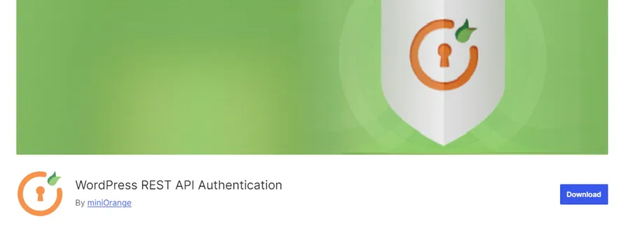 8 Best WordPress REST API Plugins (Free + Paid) 12 miniOrange REST API Authentication
