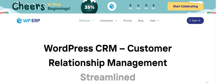 10+ Best WordPress CRM Plugins (Free & Paid) 13 WP ERP CRM