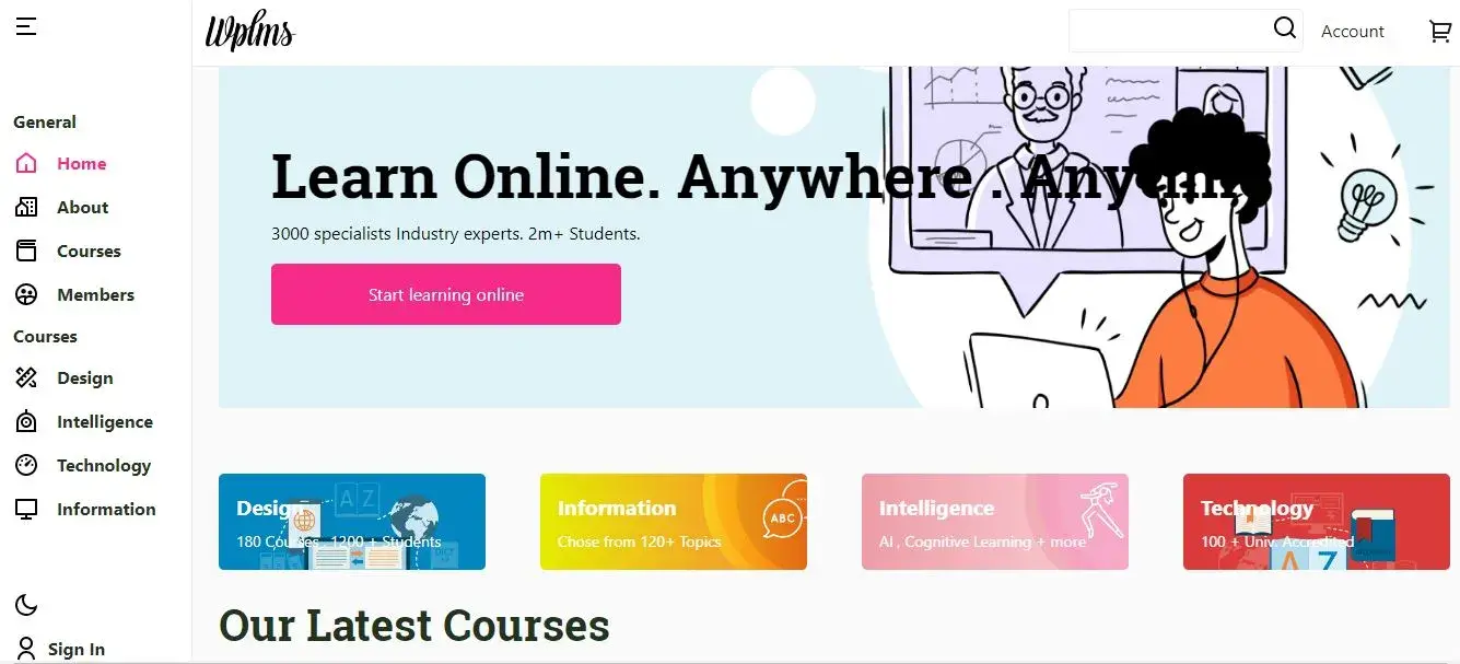 10+ Best Themes for LMS Course Builder: Review and Comparison 16 WPLMS
