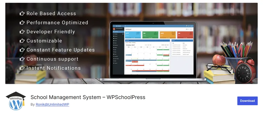 School Management System – WPSchoolPress