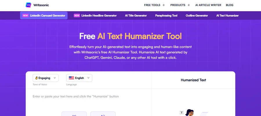 12+ Best AI to Human Text Converters 17 Writesonic