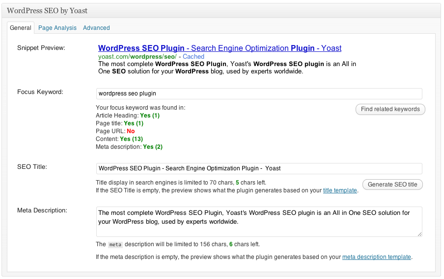The 15 Best WordPress Site Optimization Plugins 19 Yoast SEO - WordPress Seo Tool