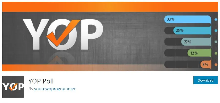 6 Best WordPress Poll Plugins for Instant Feedback 13 YOP Poll